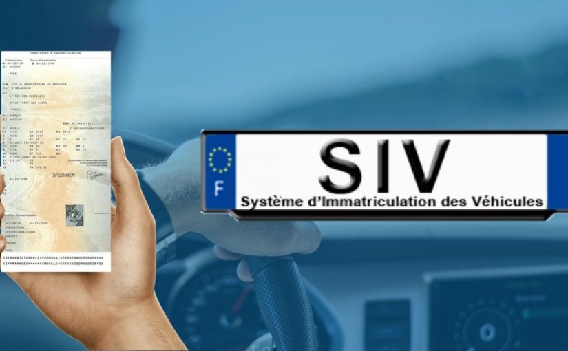 How can I access the vehicle registration system (SIV)?