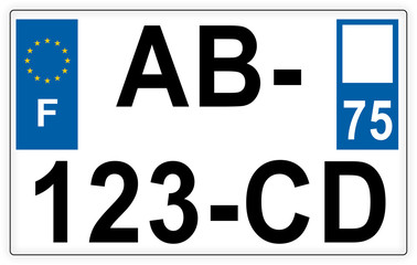 Comment homologuer une plaque d’immatriculation moto d’occasion ?